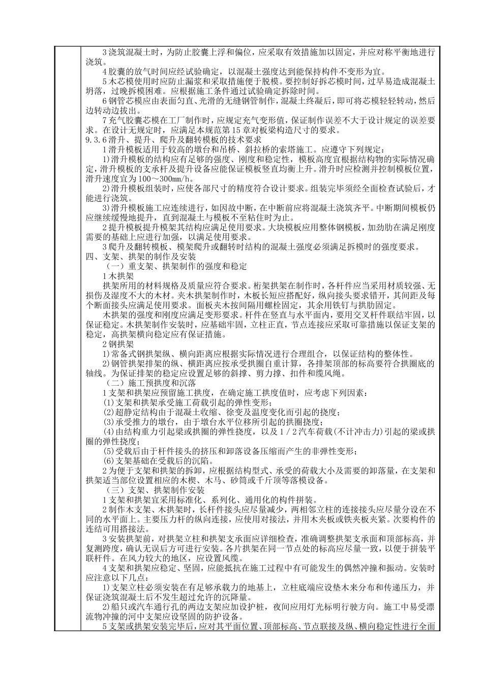 模板、支架及拱架工程技术交底--技术交底_第2页