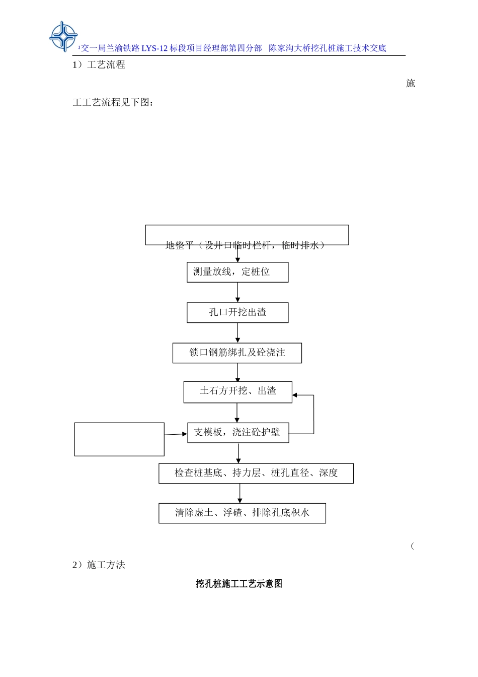 某沟大桥挖孔桩施工技术交底--技术交底_第2页