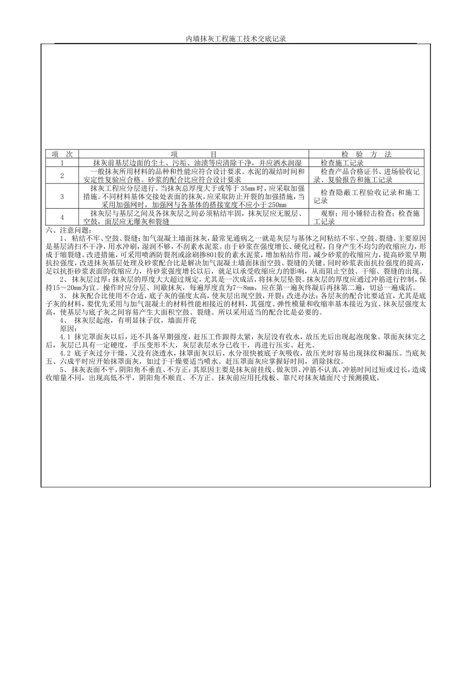 内墙抹灰工程施工技术交底--技术交底_第3页