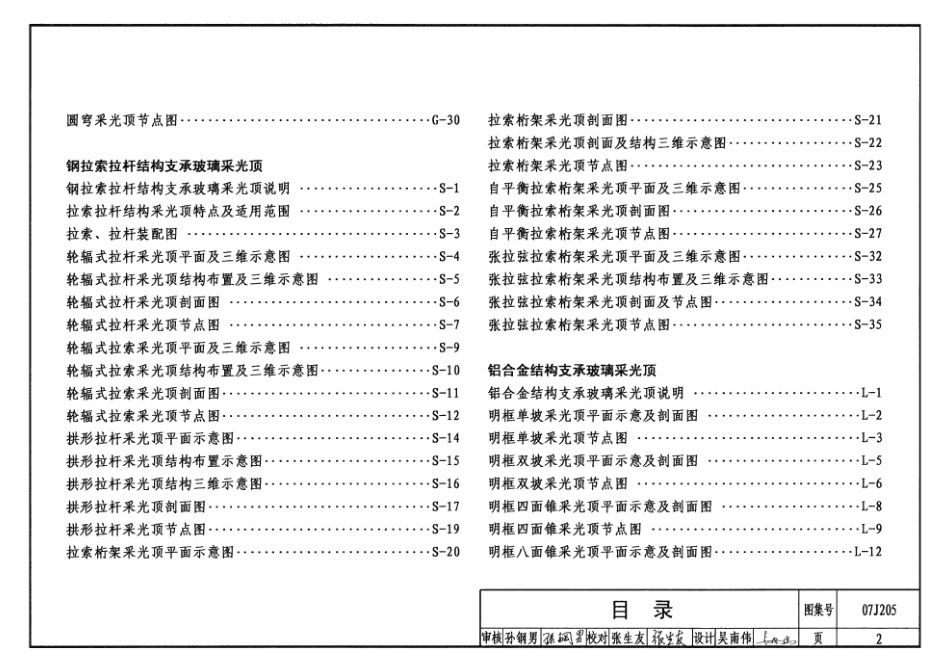 玻璃采光顶--建筑图集_第2页