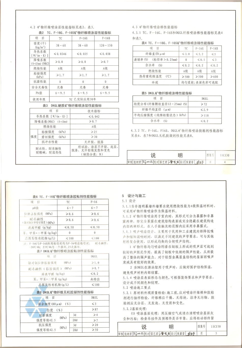 矿物纤维喷涂保温、吸声构造--建筑图集_第3页