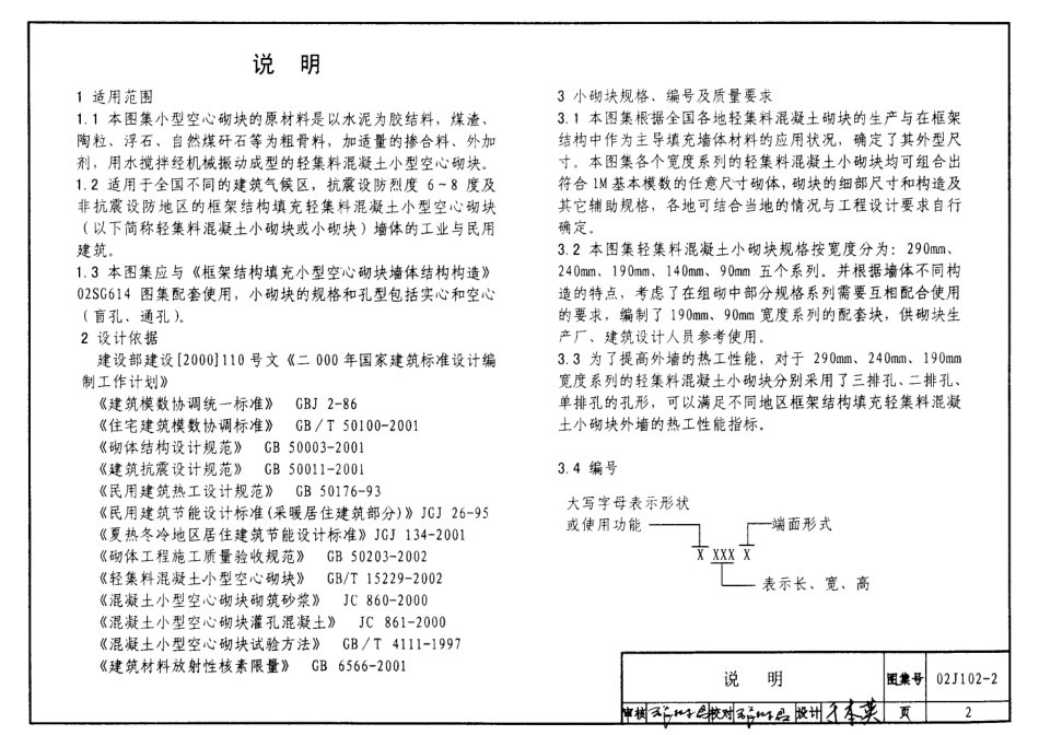 框架结构填充小型空心砌块墙体建筑构造--建筑图集_第2页