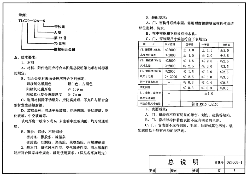 铝合金门窗--建筑图集_第3页