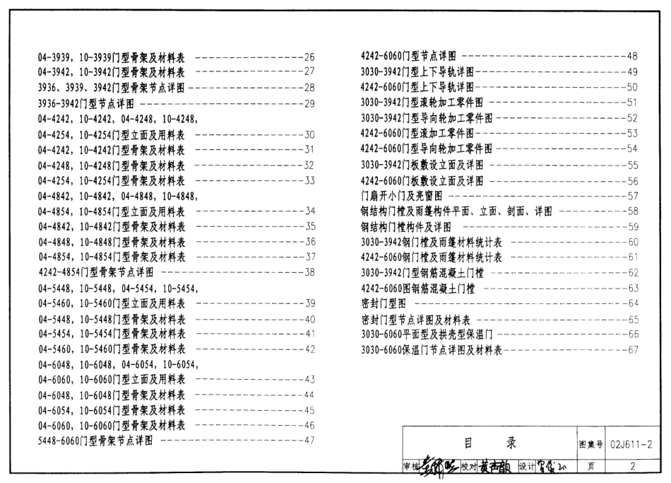 轻质推拉钢大门--建筑图集_第2页