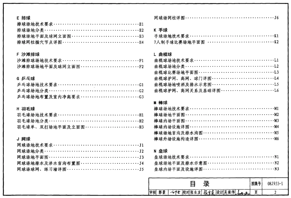 体育场地与设施(一)--建筑图集_第2页