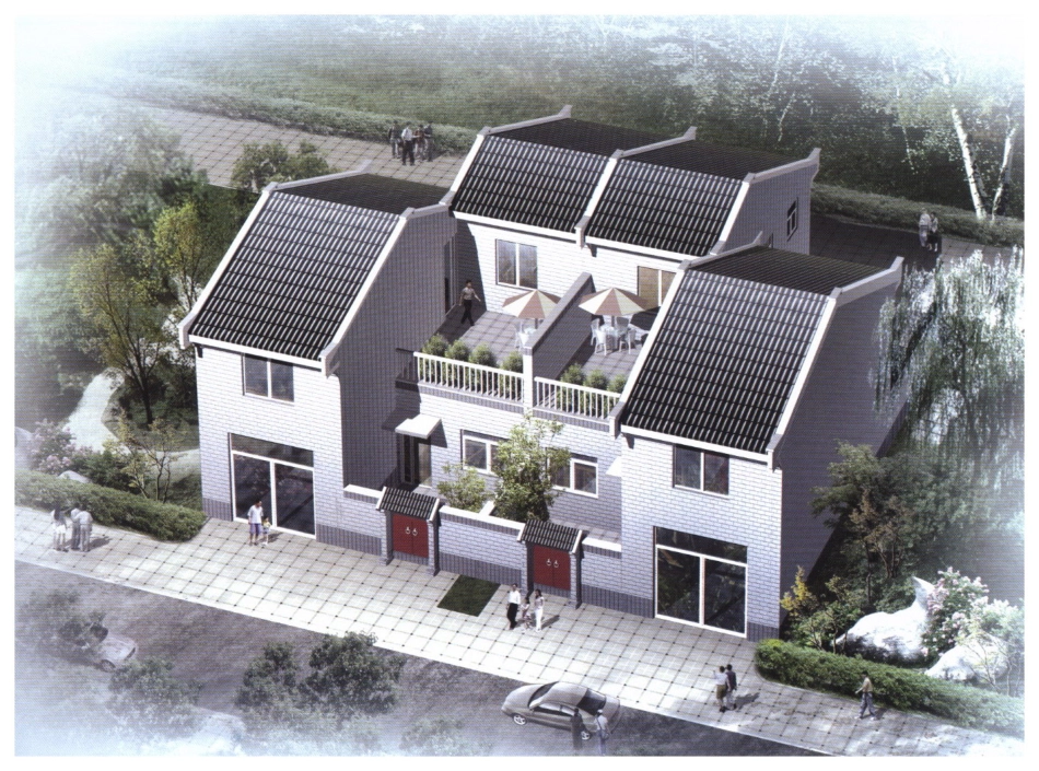 小城镇住宅通用(示范)设计陕西西安地区--建筑图集_第1页