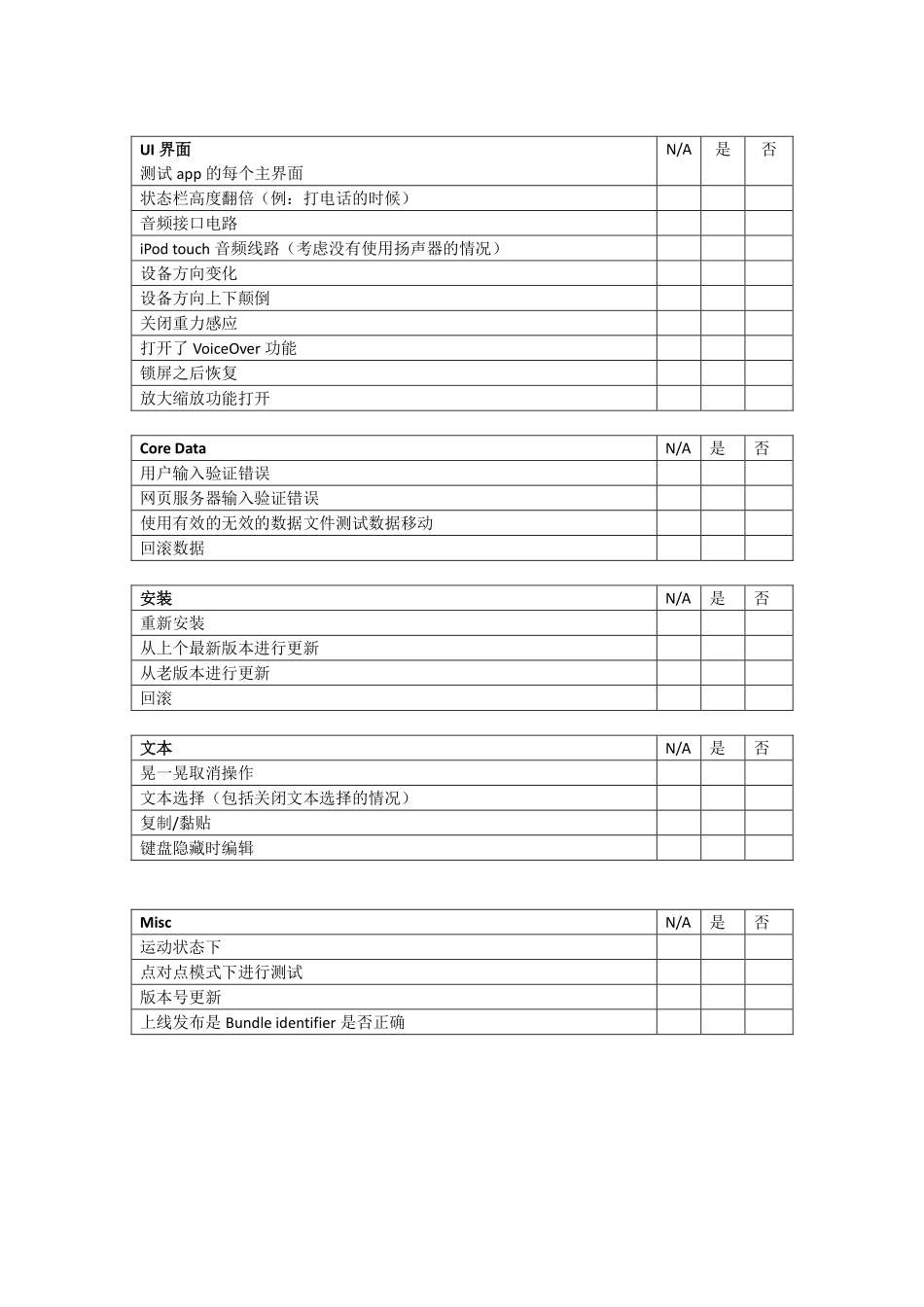 APP上线前测试确认清单_第3页
