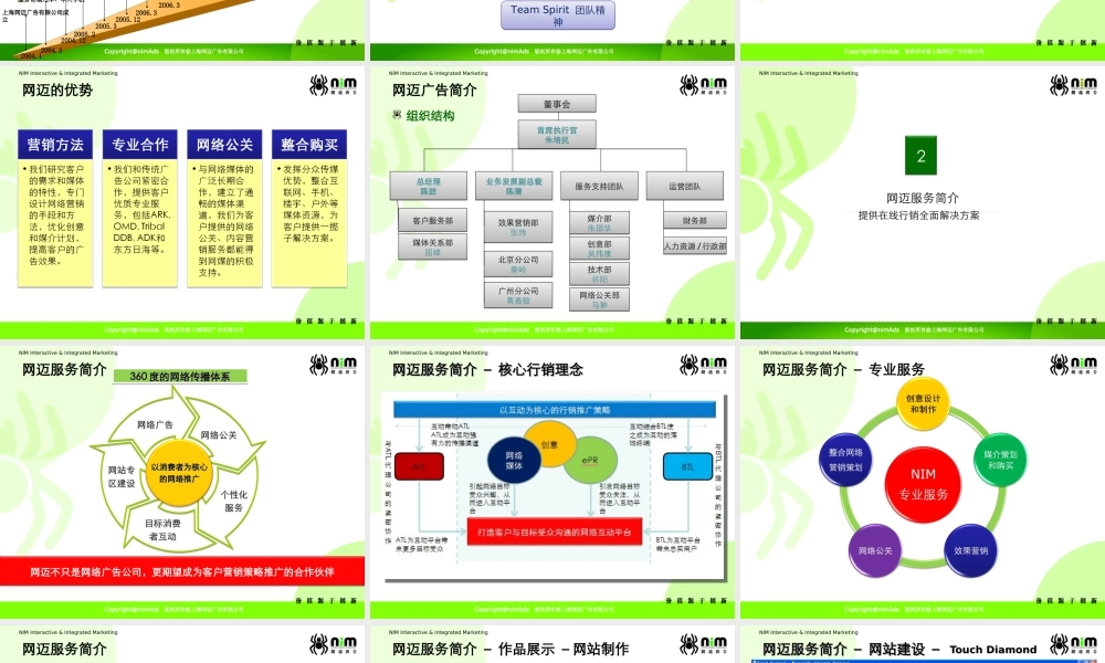 上海网迈广告有限公司 简介A