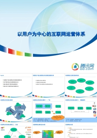 以用户为中心的互联网运营体系-腾讯培训教材