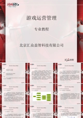 游戏运营管理：第03课游戏运营概述