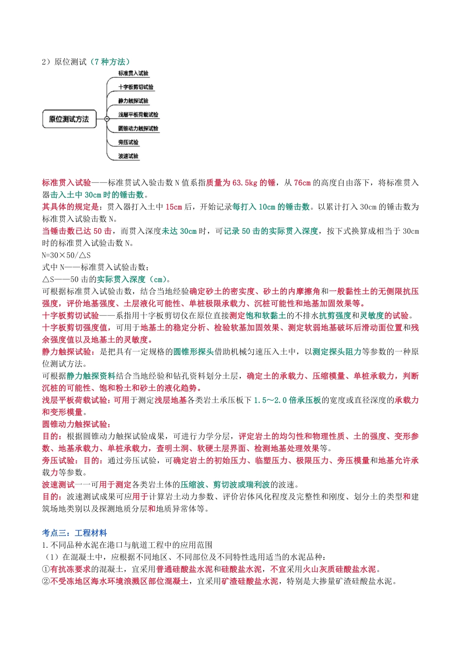 2024年一级建造师《港口与航道工程管理与实务》猛龙过江系列口袋书_第2页