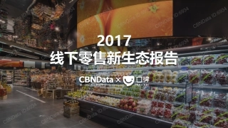 2017线下零售新生态报告(65页)