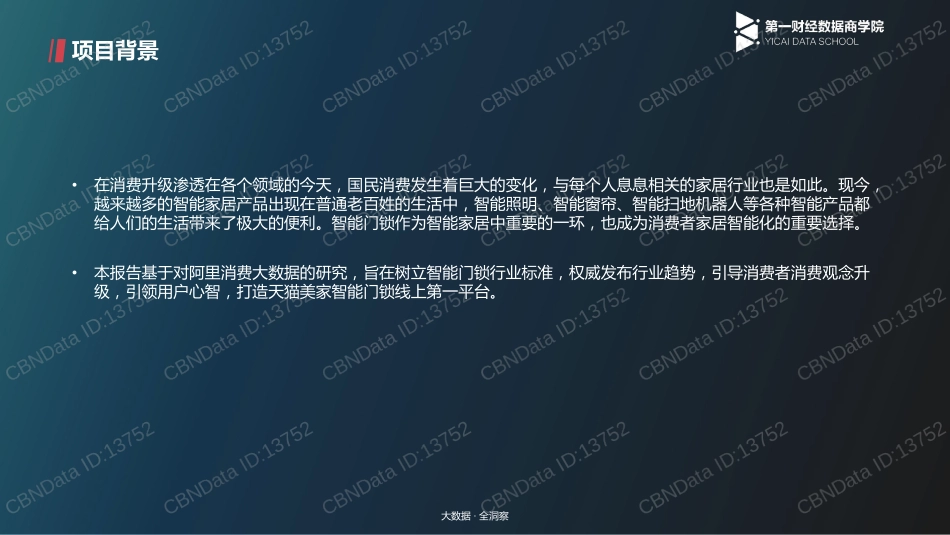 CBNData智能门锁行业研究报告_第2页
