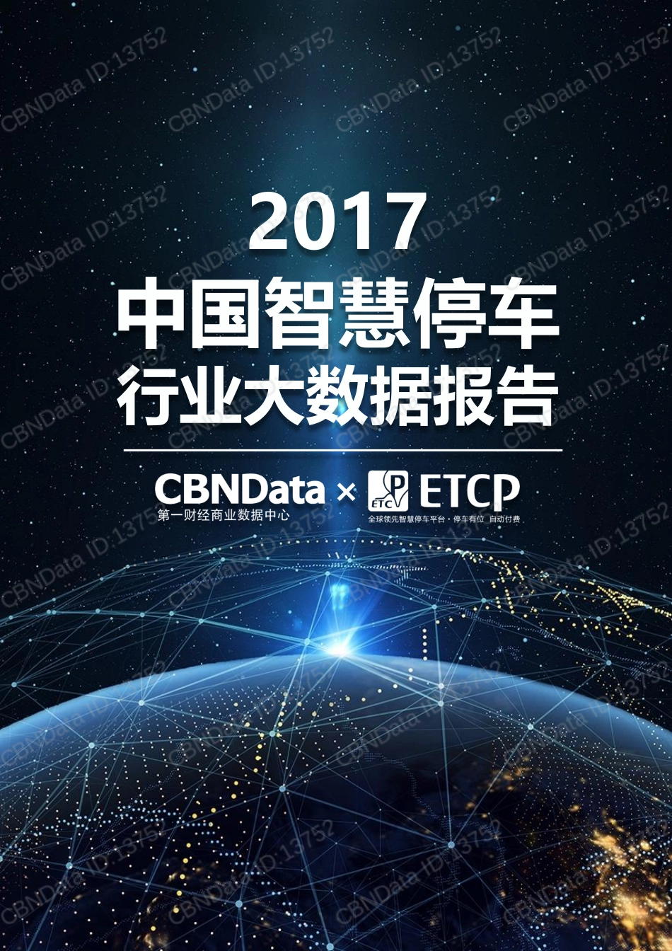 智能停车行业大数据报告_第1页