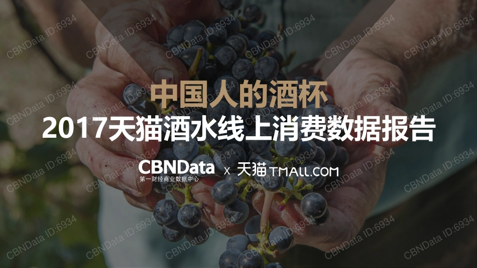 中国人的酒杯——2017天猫酒水线上消费数据报告_第1页