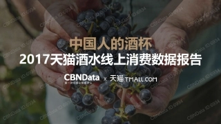 中国人的酒杯——2017天猫酒水线上消费数据报告