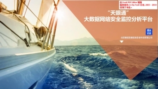 “天眼通”大数据网络安全监测分析平台商业计划书
