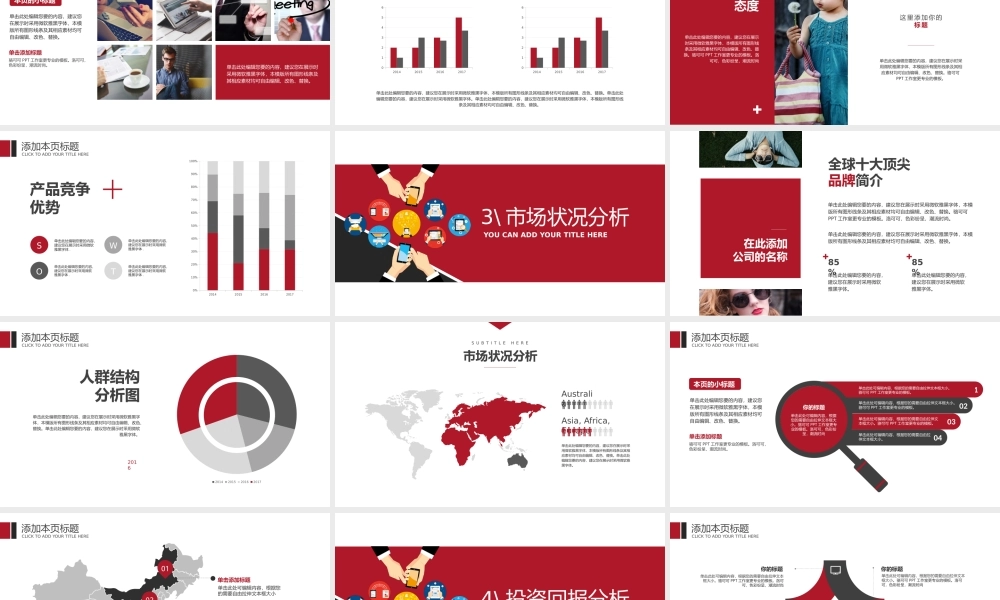 互联网行业经典红创业计划书