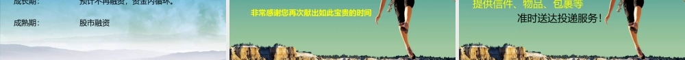凯旋慢递创业计划ppt展示