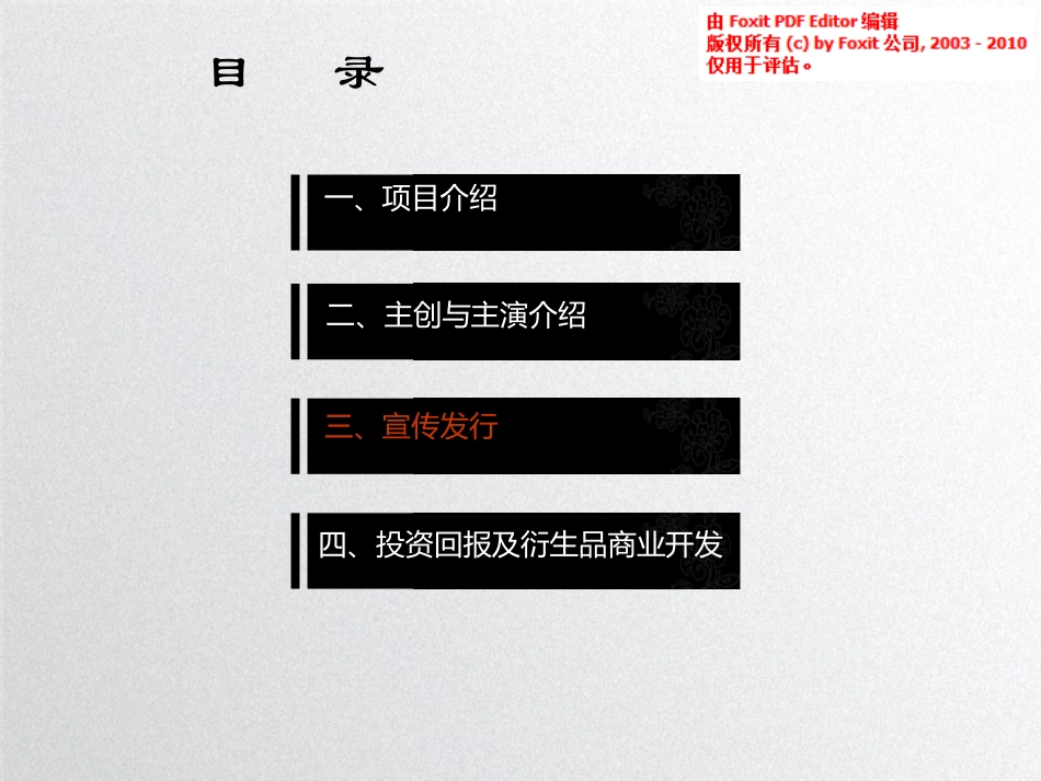 网大电影《雪域花海第二部》商业计划书_第2页
