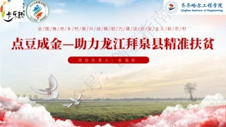 2.“点豆成金”--助力龙江拜泉县精准扶贫ppt