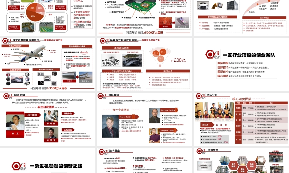 科宜高分子：世界先进热固树脂的领跑者_PPT】