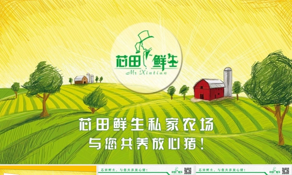 芯田鲜生私家农场与农业龙头企业-创青春