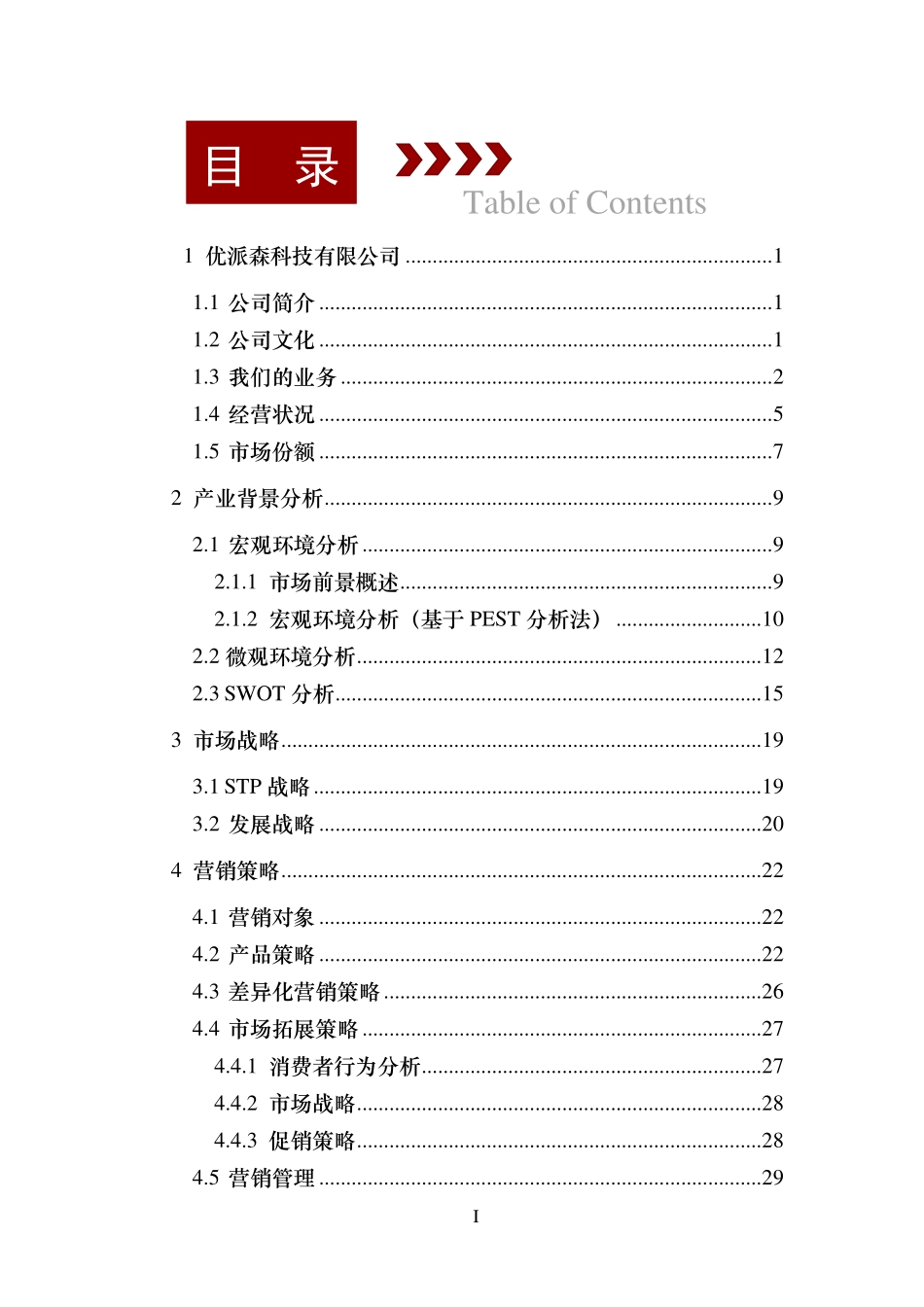 天津优派森科技有限公司计划书。_第3页