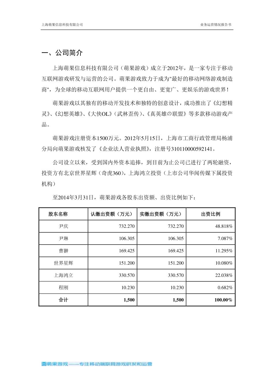 【国赛·创业实践类】上海萌果信息科技有限公司项目运营报告_第3页