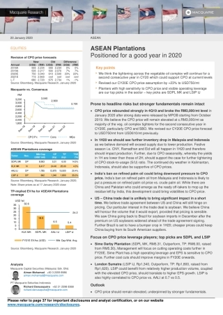麦格理-亚太地区-农业行业-东盟种植园：为2020年的好年景做准备-2020.1.20-40页