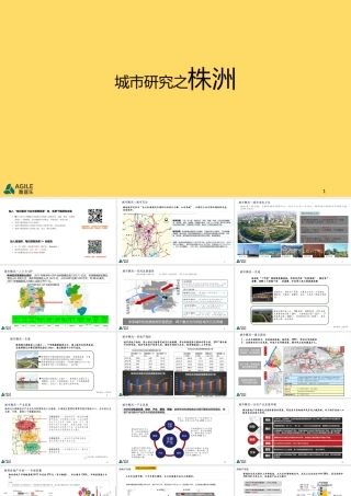 【城市进入研究】株洲城市研究-雅居乐