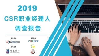 CSR职业经理人调查报告 ()