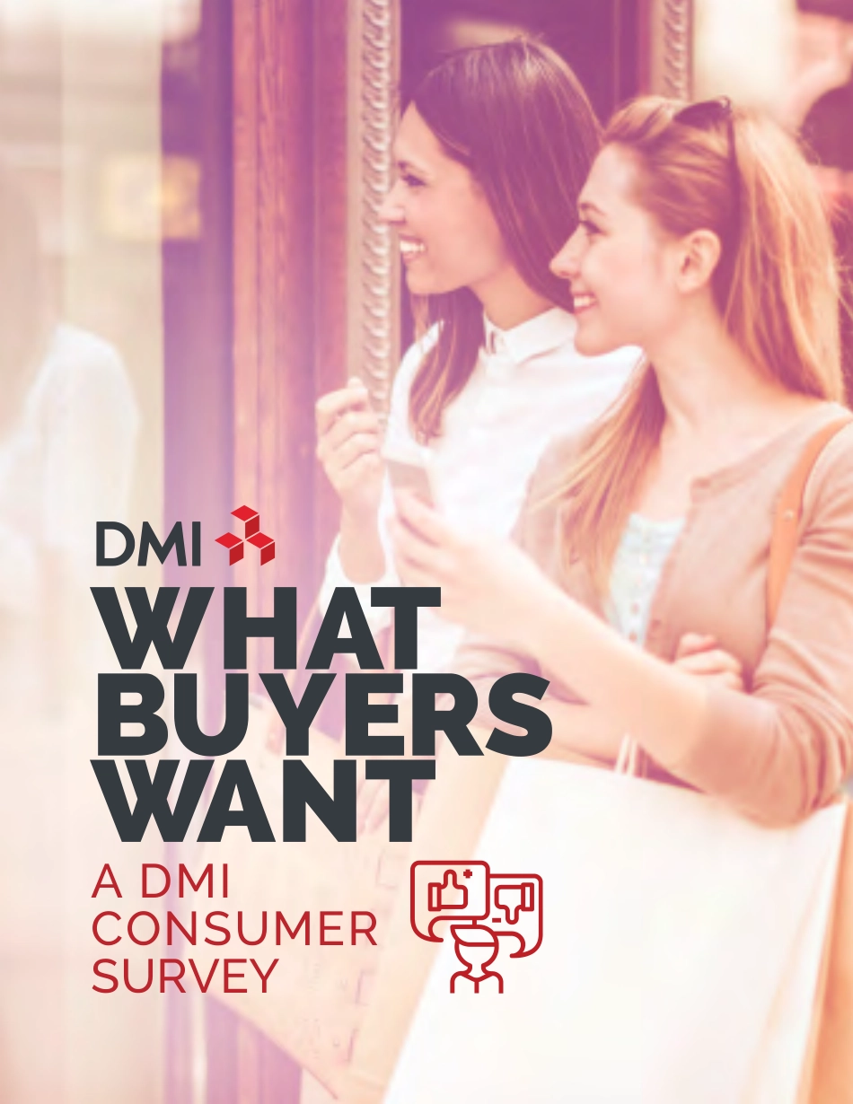 DMI-买家想要什么：消费者报告（英文）_第1页