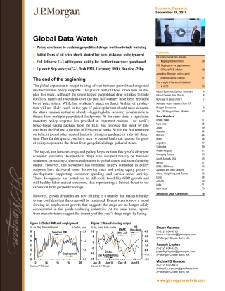 JP 摩根-全球-宏观策略-全球宏观数据观察