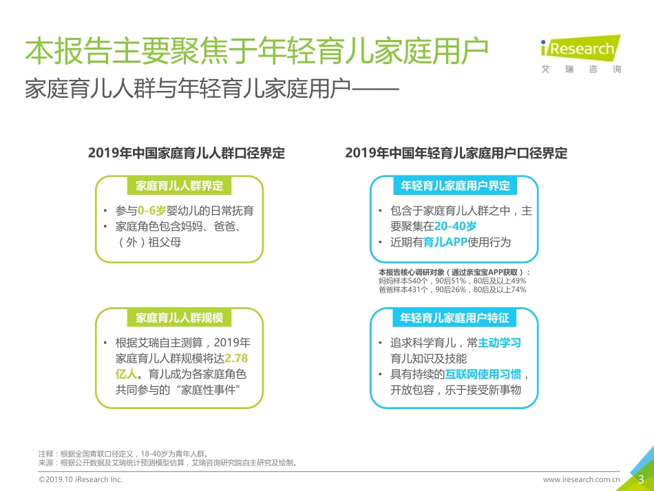 艾瑞 - 年中国年轻育儿家庭用户洞察报告()_第3页