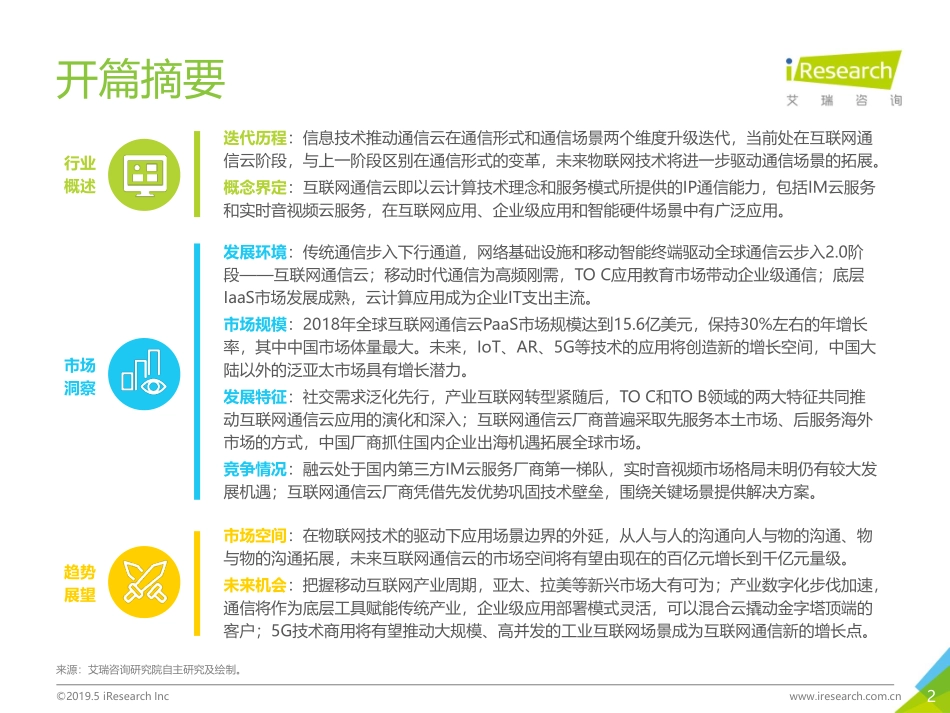 艾瑞咨询-年全球互联网通信云行业研究报告--文库_第2页