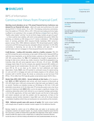 巴克莱-美股-商业与专业服务业-商业与专业服务业：第次年度金融服务会议的建设性观点--文库