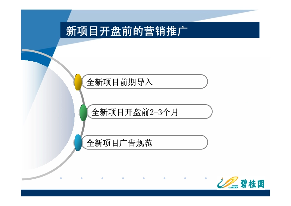 碧桂园_新项目开盘前的营销推广_页_培训课程_第2页