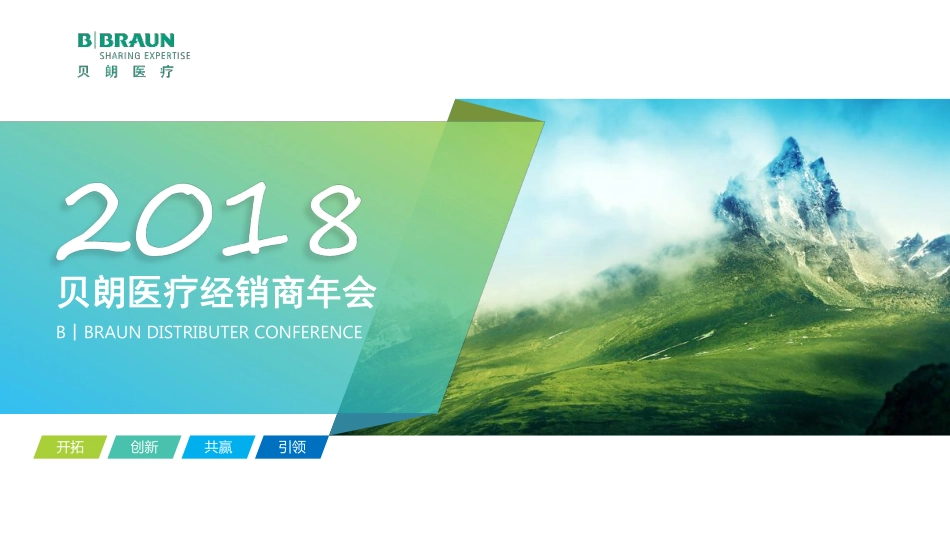 德国贝朗医疗经销商年会策划案【医疗】【年会策划】_第1页