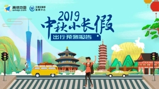 高德地图-中秋小长假出行预测报告--文库