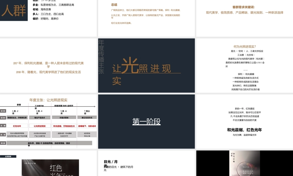 广州昭阳和牧场-保利·和光晨樾年推广执行方案【地产】【品牌推广】