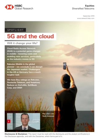 汇丰银行-G与云：会改变你的生活么？--文库