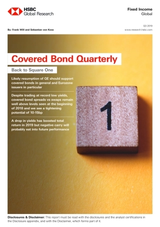 汇丰银行-全球-债券市场-全球债券季报：回到开始--文库