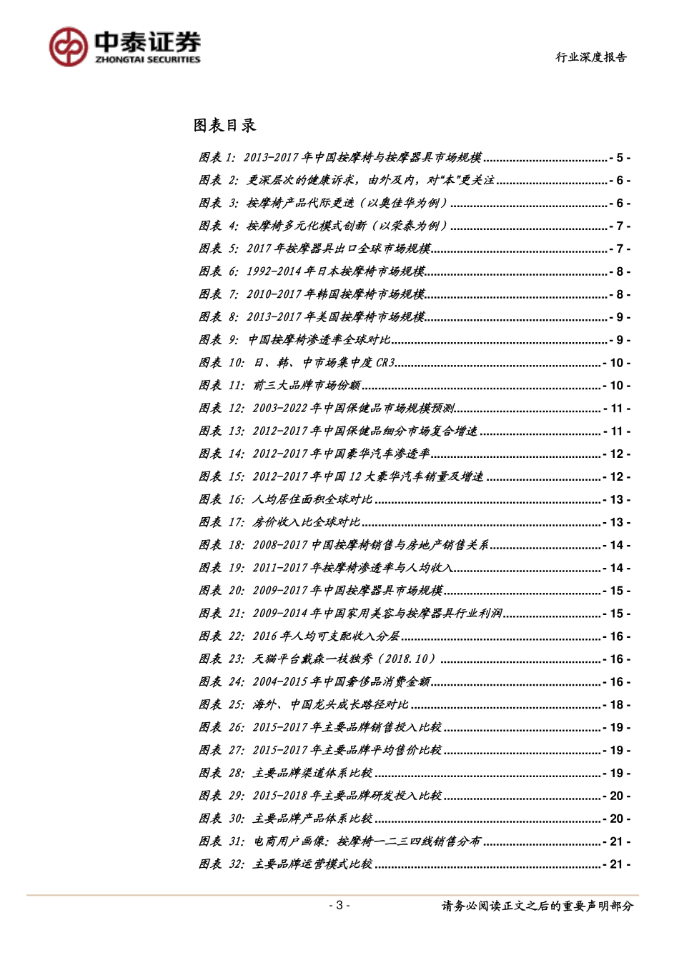 家电行业深度报告——按摩椅_第3页