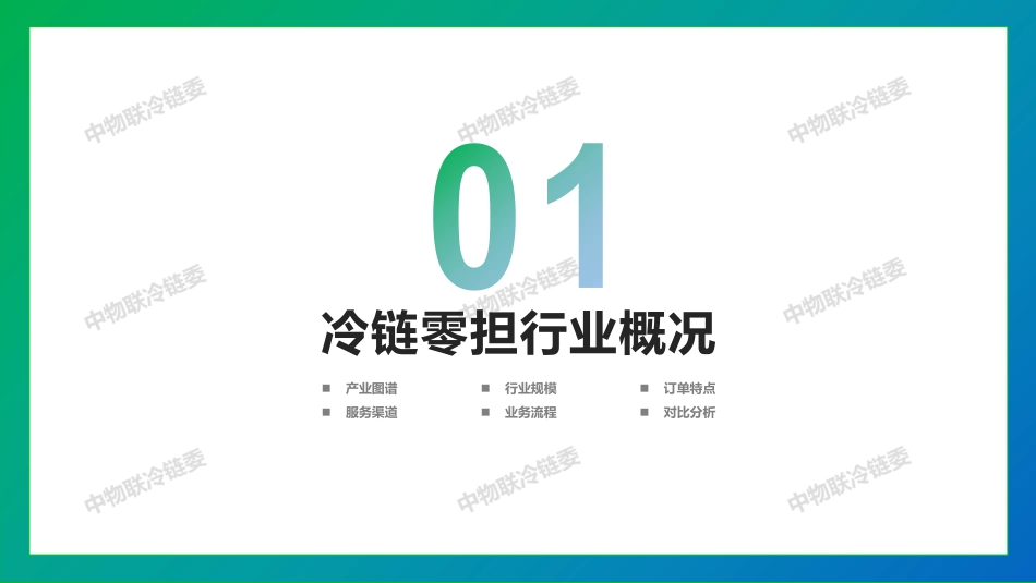 冷链零担市场研究报告-中物联冷链委--文档_第3页