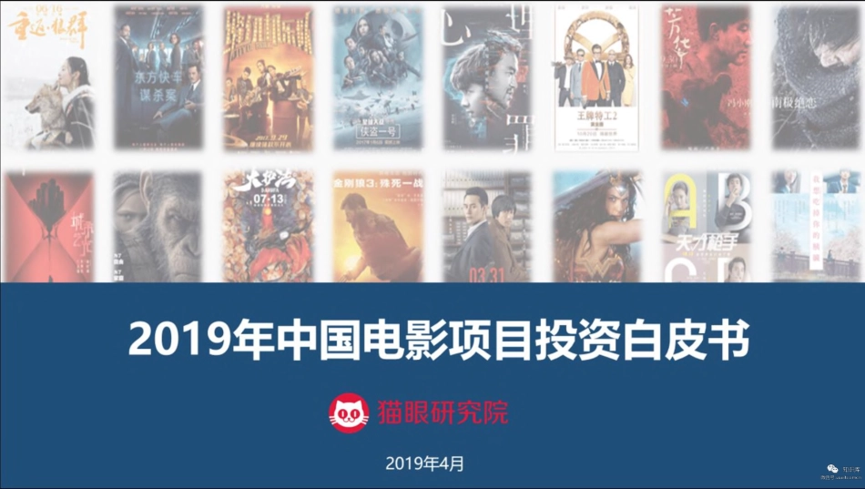 猫眼研究院-年中国电影项目投资白皮书--页 ()_第1页