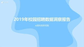 年校园招聘数据洞察报告