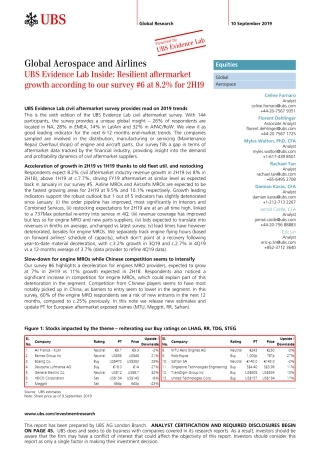 瑞银-全球-航空业-全球航空业：年下半年售后市场增长弹性在%--页