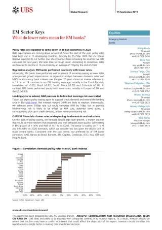 瑞银-新兴市场-银行业-降息对新兴市场银行意味着什么？--页