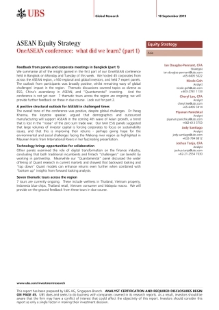 瑞银-亚太地区-股票策略-东盟股票策略：从东盟会议可知道什么？--页